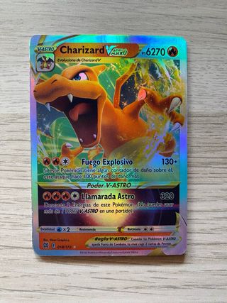Carta Pokémon Charizard V ASTRO 018/172