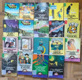Libros infantiles y juveniles años 80