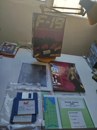 F-19 Stealth Fighter Atari ST Micro Proese