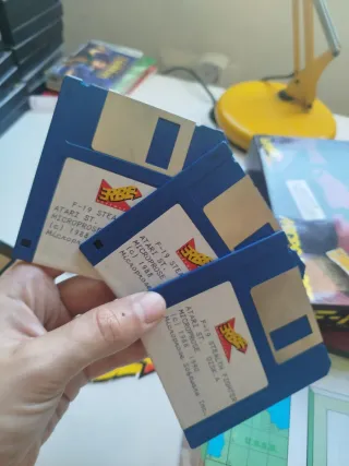 F-19 Stealth Fighter Atari ST Micro Proese