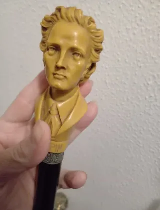 Bastón con Busto de Chopin