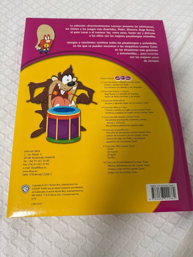 Juegos con los Looney Tunes (Spanish Edition)