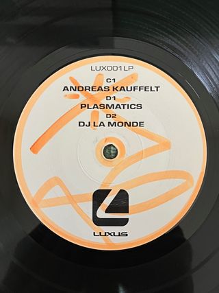 "Luxus LP001" doppio vinile techno / acid anni 90