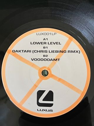 "Luxus LP001" doppio vinile techno / acid anni 90