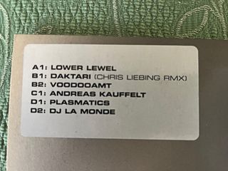 "Luxus LP001" doppio vinile techno / acid anni 90