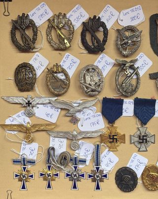 Medallas y condecoraciones 3er Reich