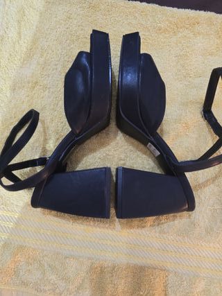 Sandalias tacón Ulanka piel sintética talla 38