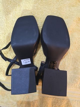 Sandalias tacón Ulanka piel sintética talla 38