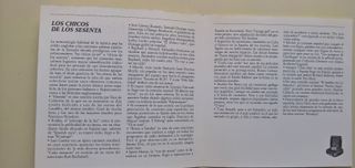 CD MUSICA LOS CHICOS DE LOS SESENTA