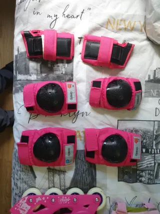 Protecciones patinaje Oxelo Talla 2XS