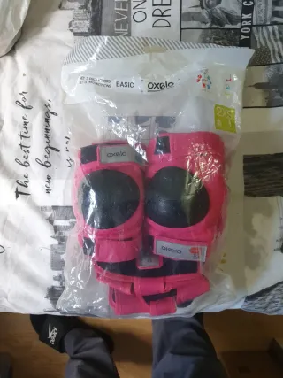Protecciones patinaje Oxelo Talla 2XS
