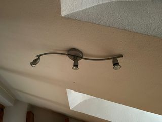 Lámpara de techo gris