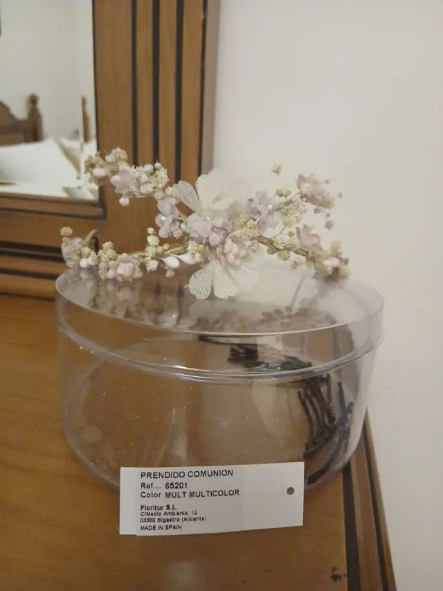 Tocado Comunión Floritur S.L. Multicolor