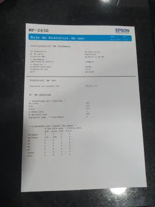 Impresora color Epson WorkForce WF-2630