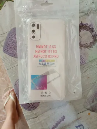 Custodia trasparente per Xiaomi HM NOT 10 5G/10T