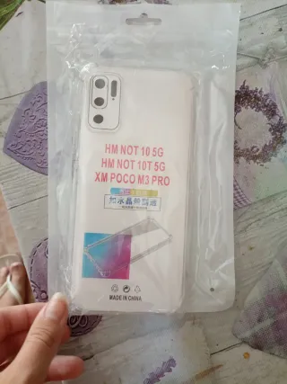 Custodia trasparente per Xiaomi HM NOT 10 5G/10T