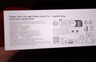 Redmi Pad Pro 2 6gb RAM 128gb Rom+Redmi Smart Pen