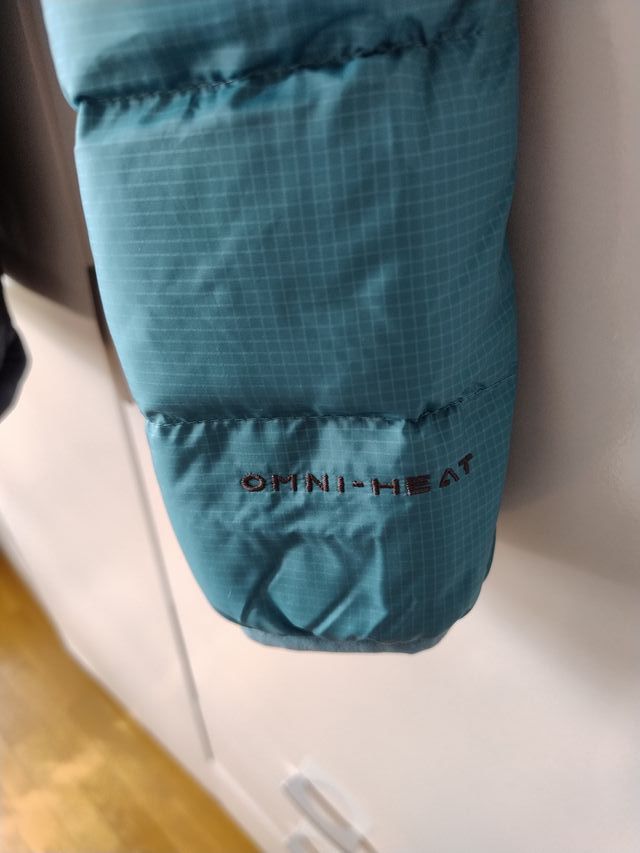 Chaqueta Columbia Hombre Talla S Azul/Verde