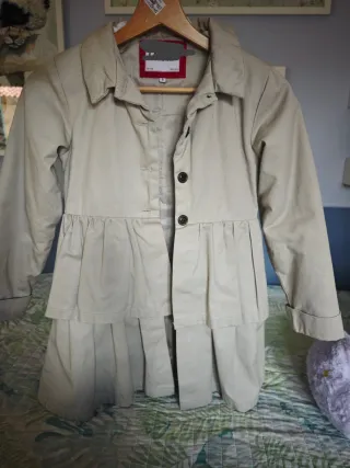 Gabardina Neck&Neck volantes T8/9