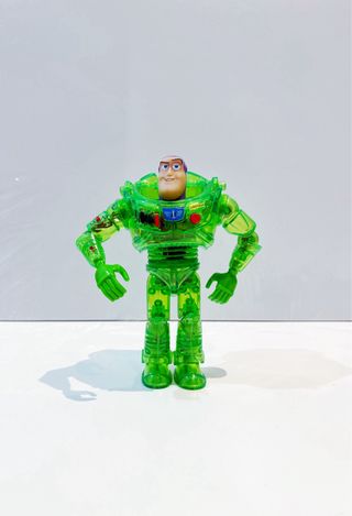 Buzz Lightyear verde trasparente