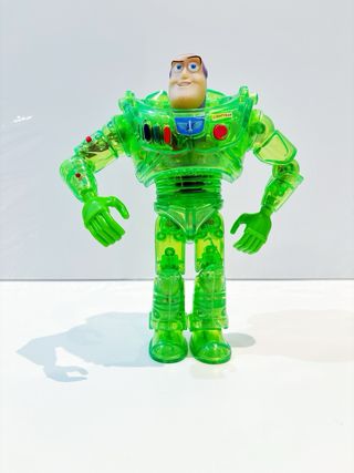 Buzz Lightyear verde trasparente