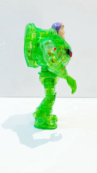 Buzz Lightyear verde trasparente