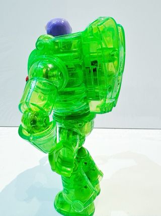 Buzz Lightyear verde trasparente