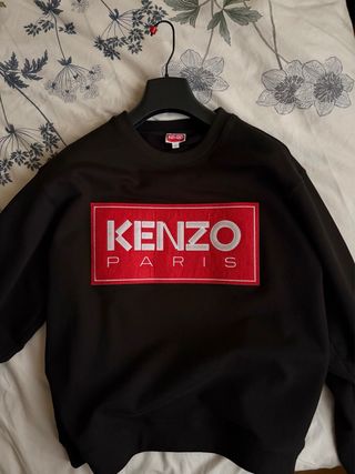 Sudadera Kenzo Paris Talla L Negra
