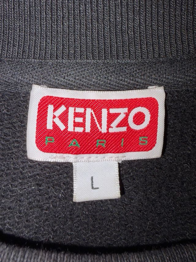 Sudadera Kenzo Paris Talla L Negra