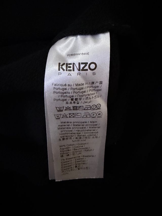 Sudadera Kenzo Paris Talla L Negra