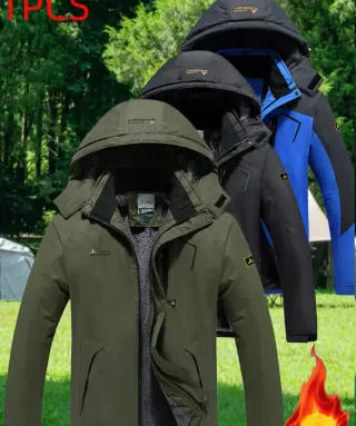 Chaqueta Térmica con Capucha Invierno