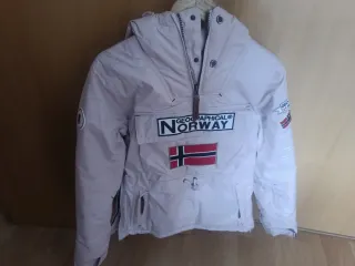 Chaqueta Geographical Norway Mujer Rosa/Blanca