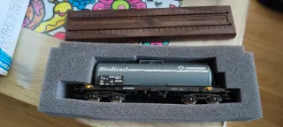 Maqueta Vagón Cisterna Biodiesel Transfesa