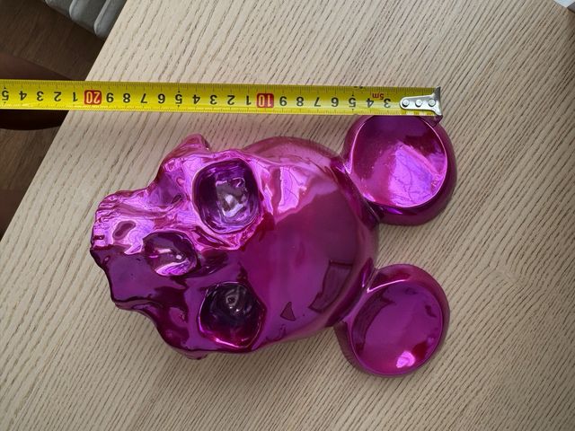 Figura calavera Mickey Mouse morada