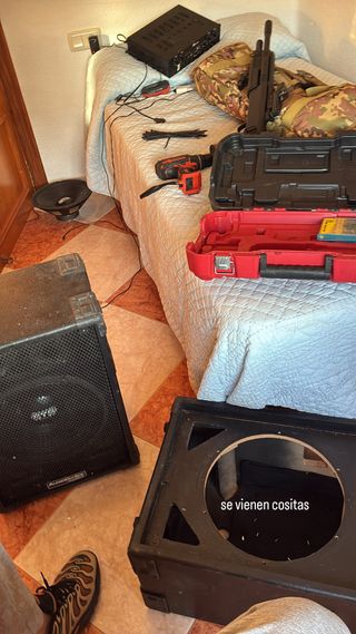 Altavoz 12 STS Negro