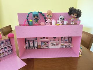 Lote Muñecas LOL Surprise con Expositor