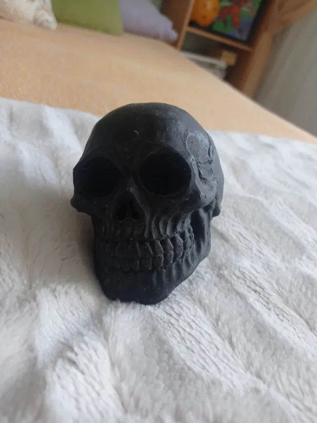 Calavera Negra Decoración