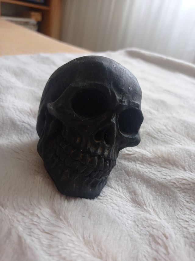 Calavera Negra Decoración