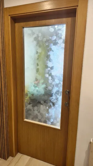 Puertas Roble Maciza Lisa