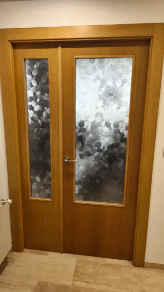 Puertas Roble Maciza Lisa