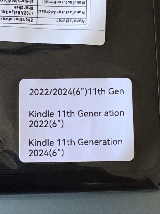 Funda para Ebook Negra