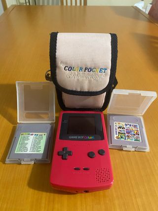 Game Boy Color Pocket Rojo