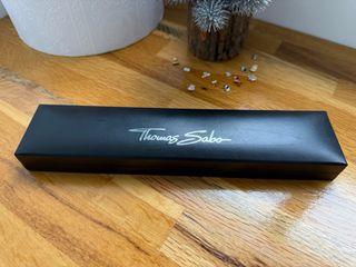 Caja Thomas Sabo Negra y Plateada