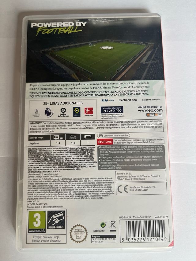 FIFA 22 Legacy Edition Nintendo Switch
