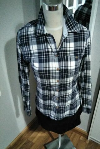 Camisa cuadros Formula Joven talla 38