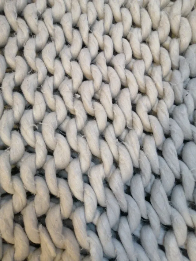 Manta gruesa gris Primark