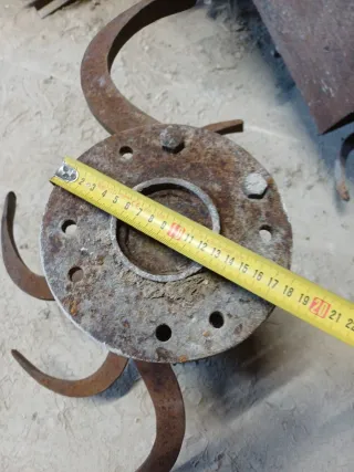 Rotovator Agria Ganchos Motocultor