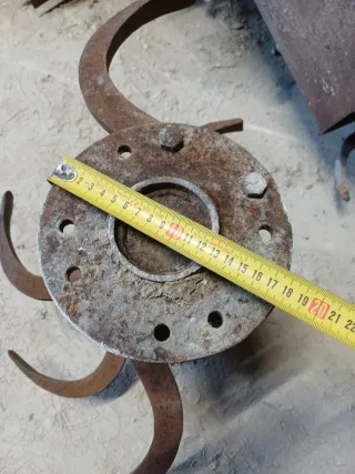 Rotovator Agria Ganchos Motocultor