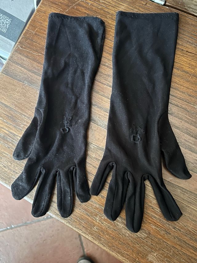 Guanti da sera lunghi neri