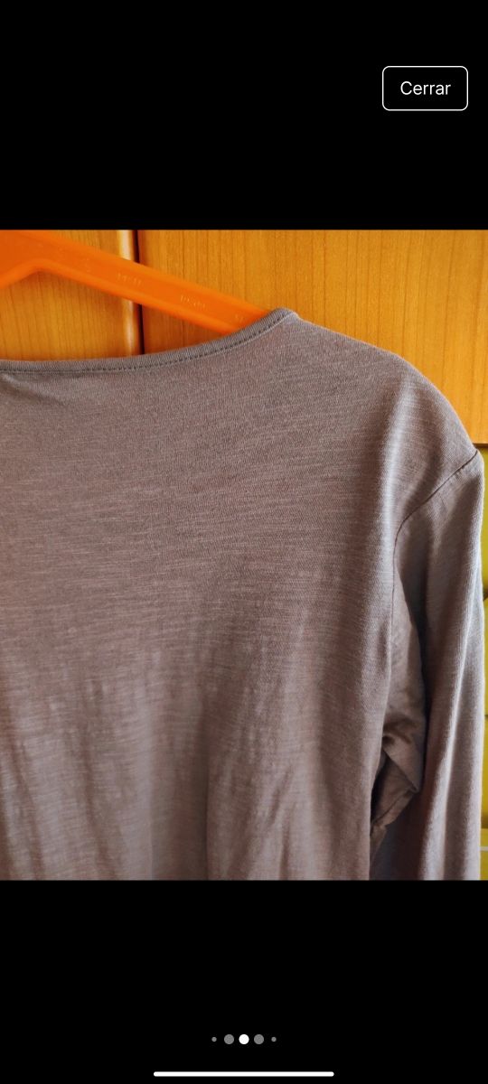 Camiseta Zara bordado calado 9/10 años